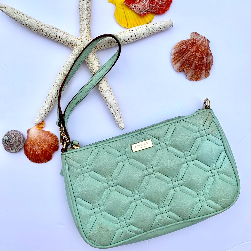 Kate Spade Astor Court Linet Mint Green Purse